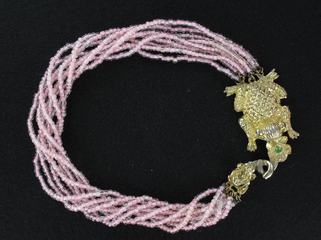 Rare Find ! Wonderful Lee Menichetti Collar Torsade Necklace